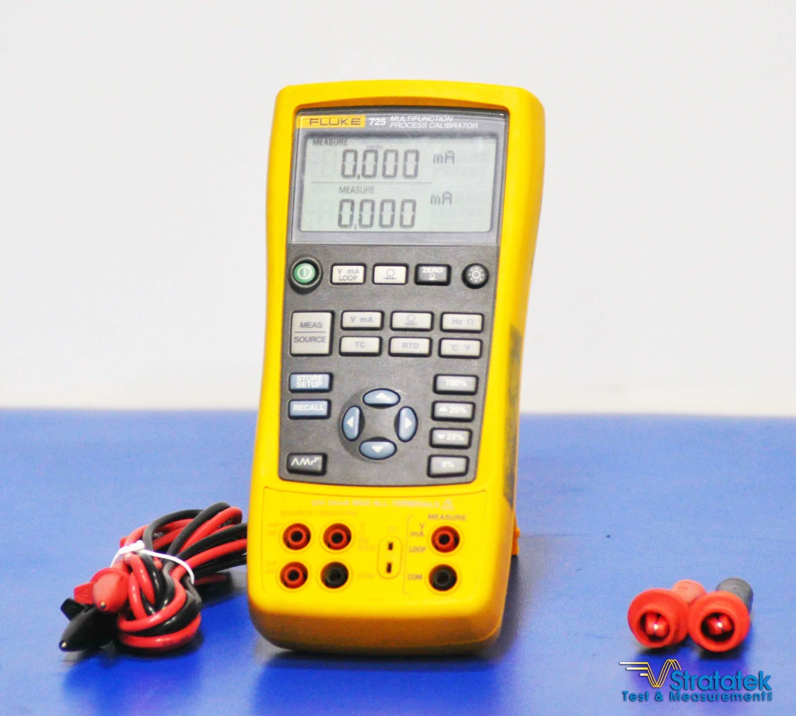 Fluke 725 Multifunction Process Calibrator - NIST Calibrated with Data