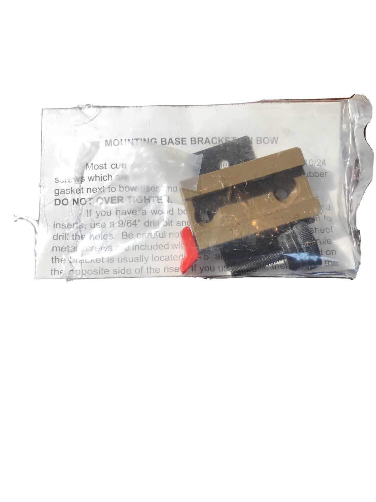 Mounting base bracket on bow