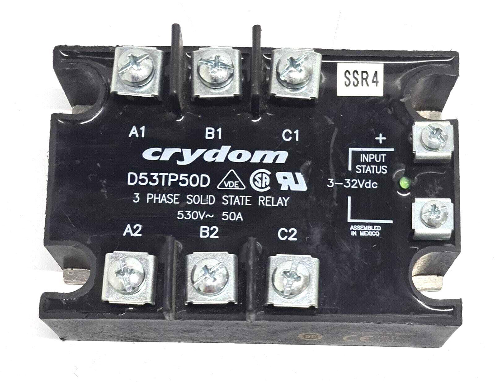 1X CRYDOM D53TP50D Solid State Relay New 1PC