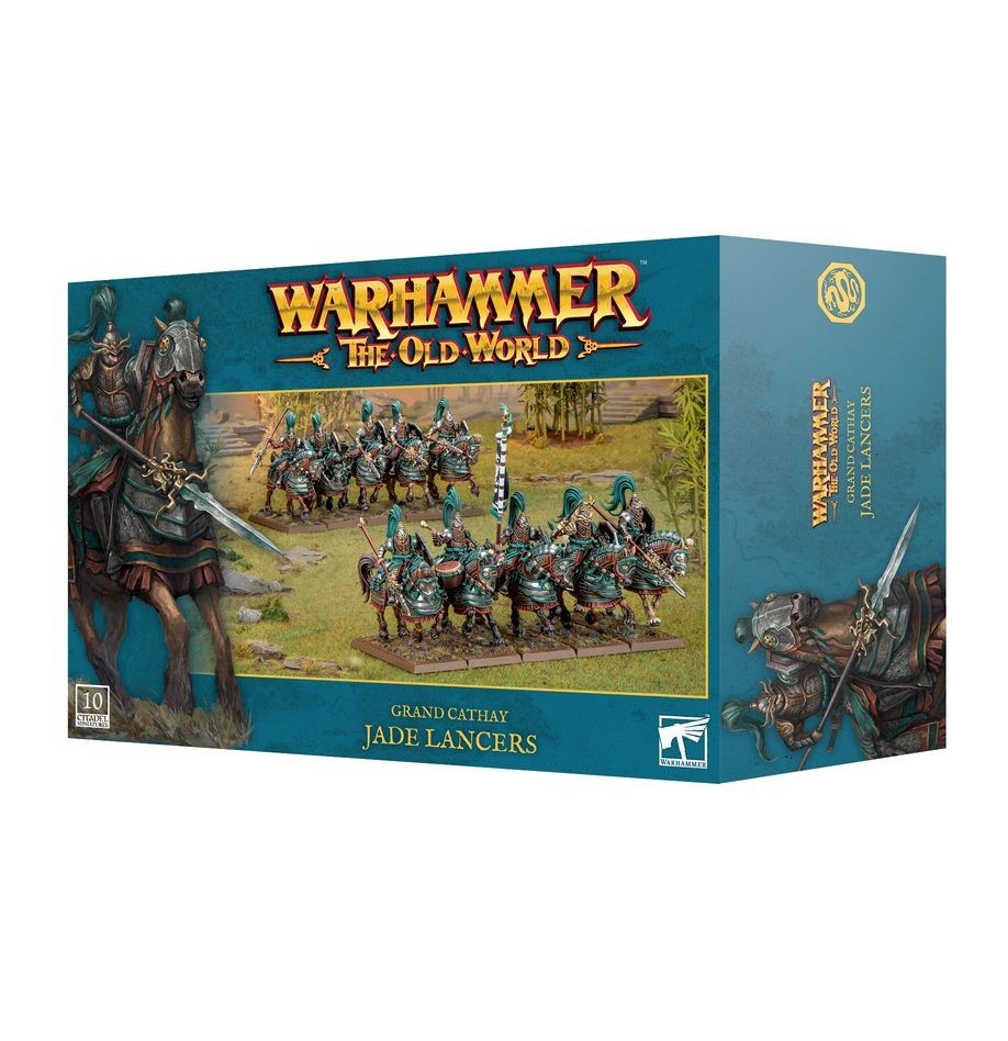 Jade Lancers Grand Cathay Old World Warhammer Sealed