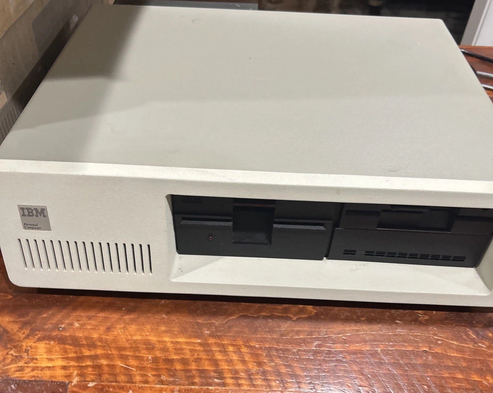 Vintage IBM 5150 Computer Two Floppy Drives - Excellent Working -w/ Original Box