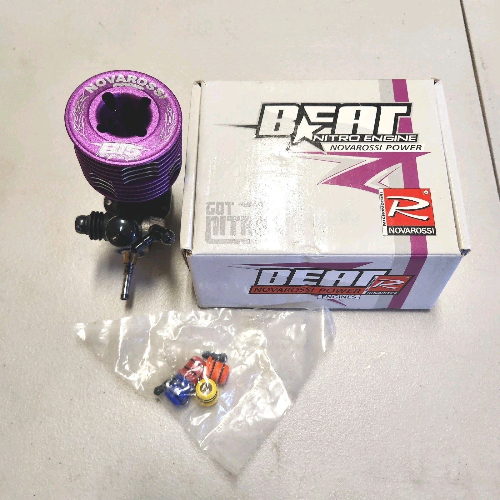 Novarossi Beat Nitro Engine .21  BT5 NEW