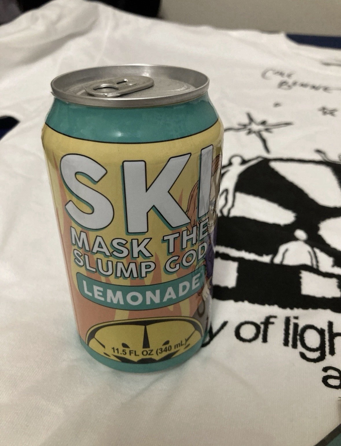 Lyrical Lemonade Ski Mask The Slump God Can w/ Box & Card Rare Collectible