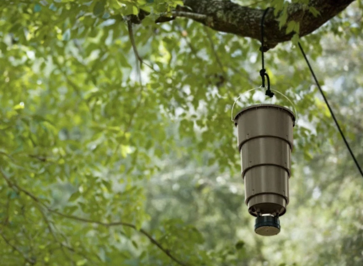 Moultrie 30lb All-in-One Hanging Feeder - 4 Feed Times - Bluetooth Programming