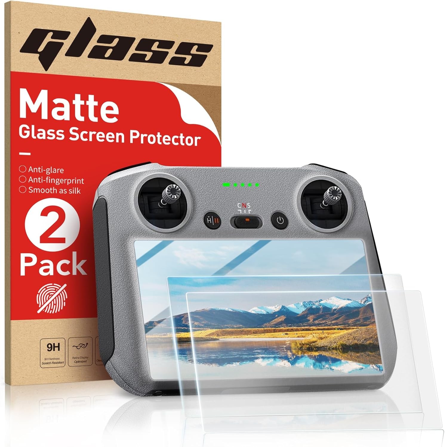 Ambison [2 Pack] DJI Mini 4 Pro Matte Glass Screen Protector,...
