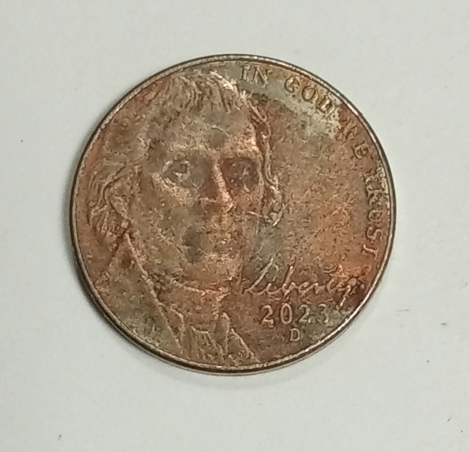 2023 D Jefferson Nickel *Sintered Planchet*
