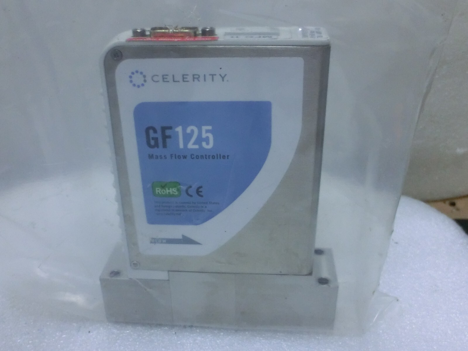 Celerity GF125C-853430 Mass Flow Controller,He 500sccm,Lam 788-480001-500,+9385
