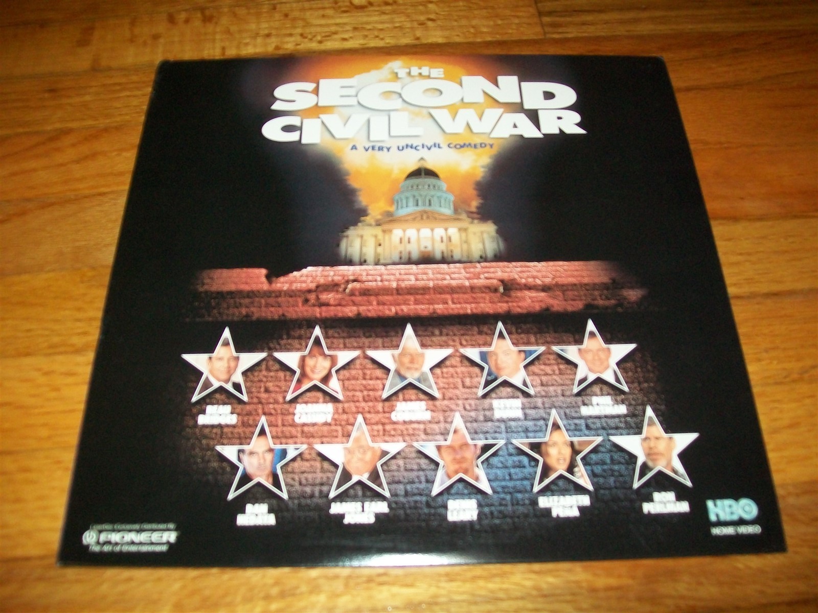 THE SECOND CIVIL WAR Laserdisc LD EXCELLENT CONDITION VERY RARE GREAT FUNNY FILM