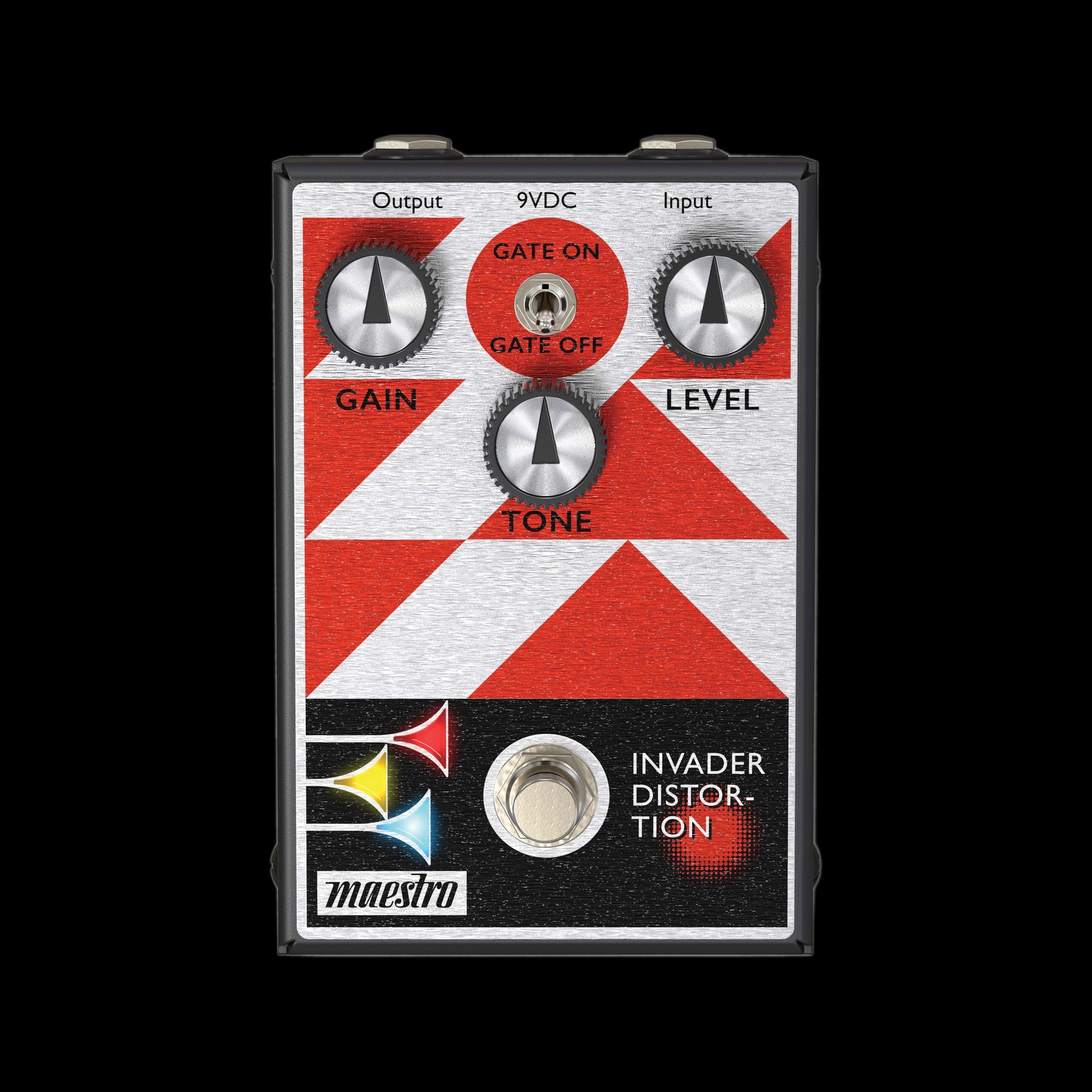 Maestro Invader Distortion Guitar Effect Pedal