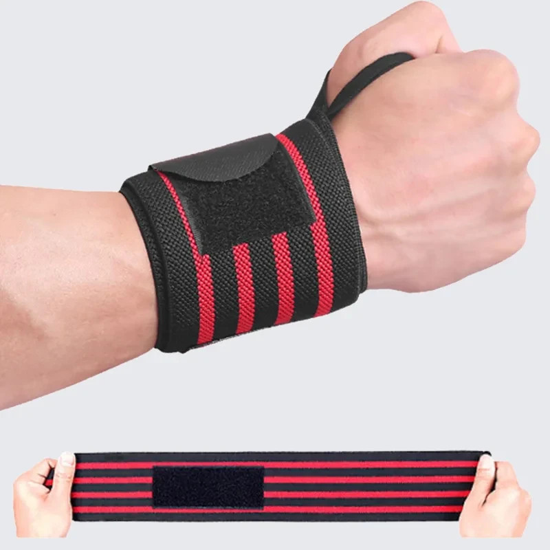 1PC Wrist Weightlifting Strap Gym Support Wrap Dumbbell Fitness Training Aid