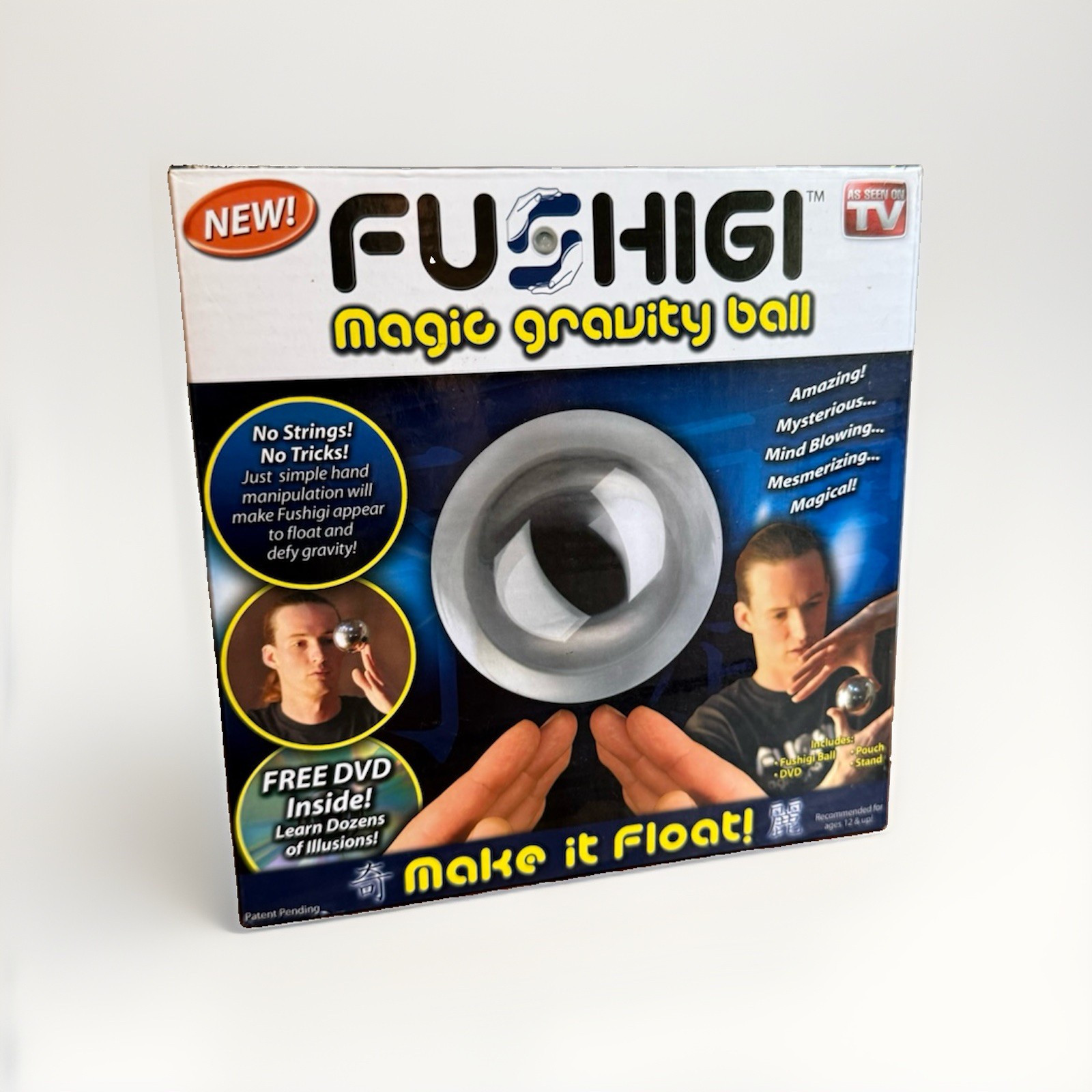 FUSHIGI Magic Gravity Ball Trick Toy With Pouch DVD Boxed Make It Float