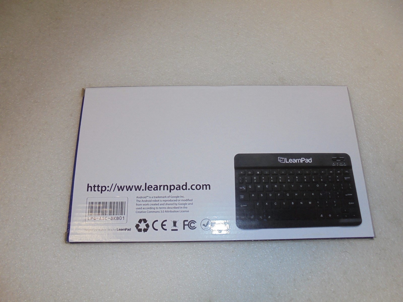 NEW LearnPad Bluetooth Keyboard for LearnPad Quarto LPQ-ASC-BKB01