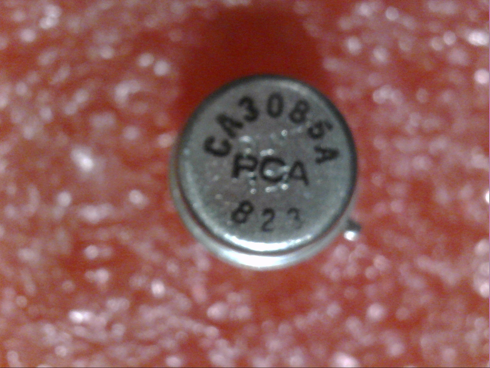 2 PCS RCA CA3085A 8 PIN METAL CAN POSITIVE VOLTAGE REGULATOR "FREE US SHIPPING"