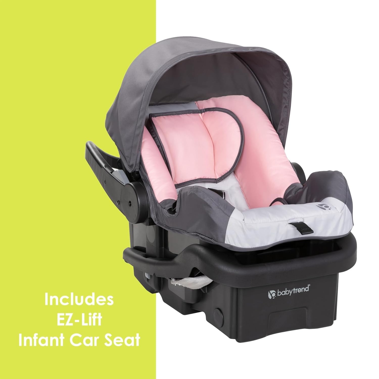Adjustable Height Stroller with 5 Point Harness and Breathable Polyester Fabric