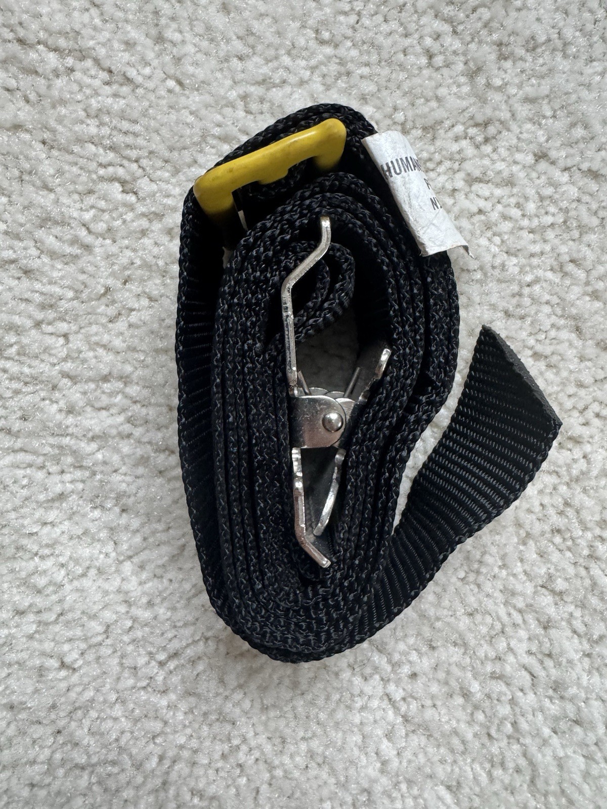 Humane Restraint Nylon Control Strap NCS-900 53" Long  Vehicle leg restraint