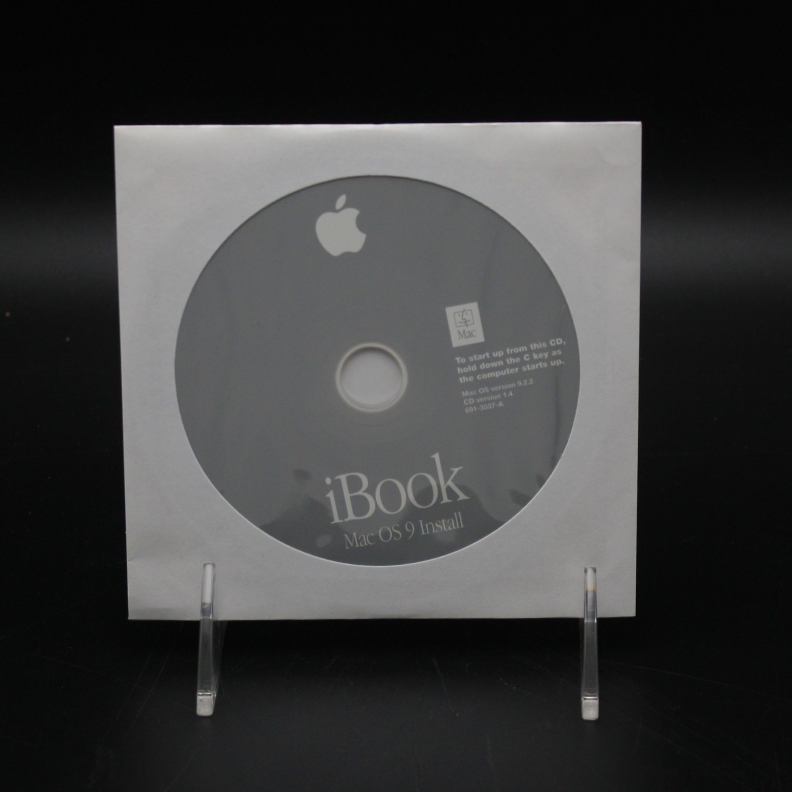 iBook Mac OS 9 & X 10.1.4 Install 2002 Disc 1, 2 ,3, 4 Plus Software
