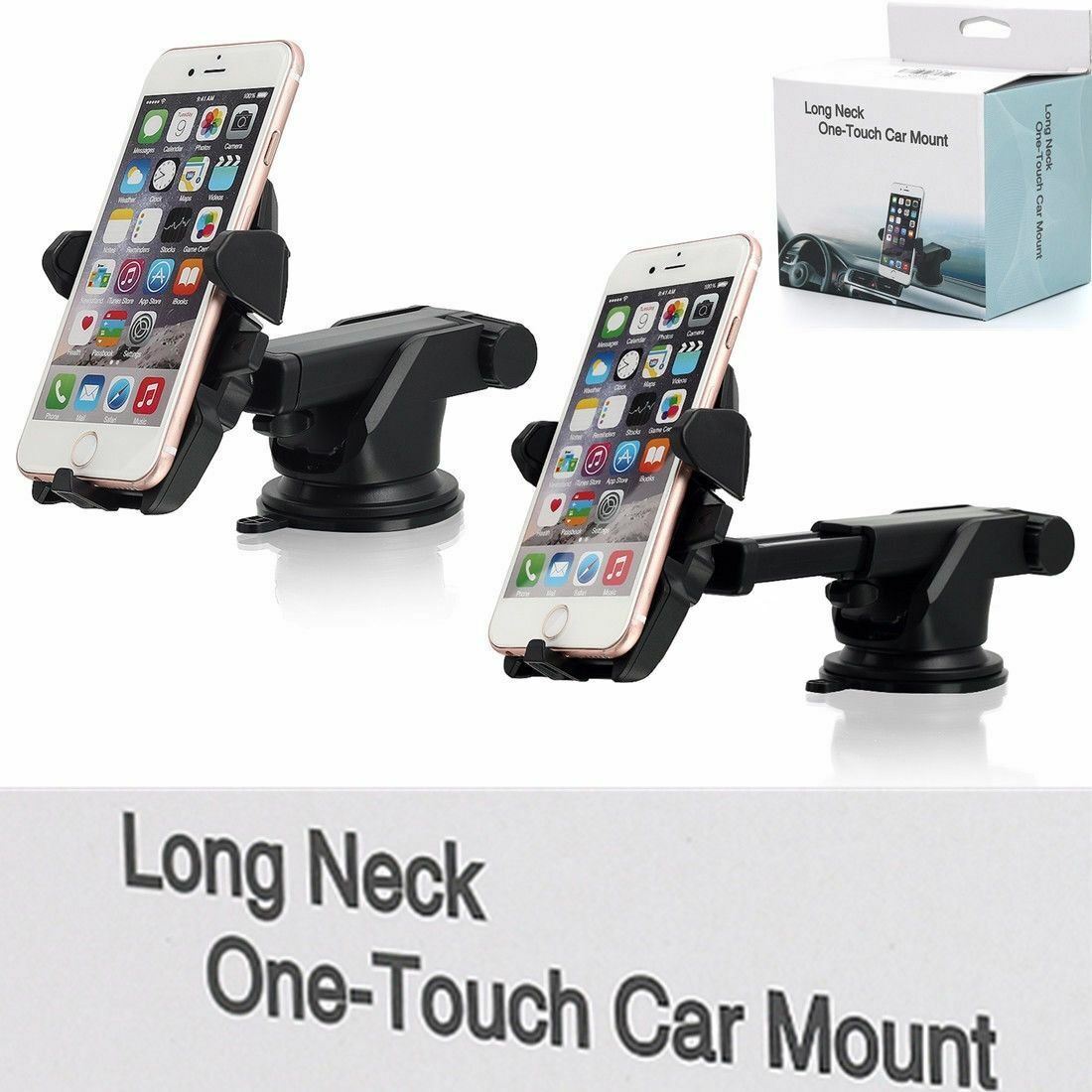 Car Holder Windshield Mount Bracket for Mobile Cell Phone GPS iPhone Samsung