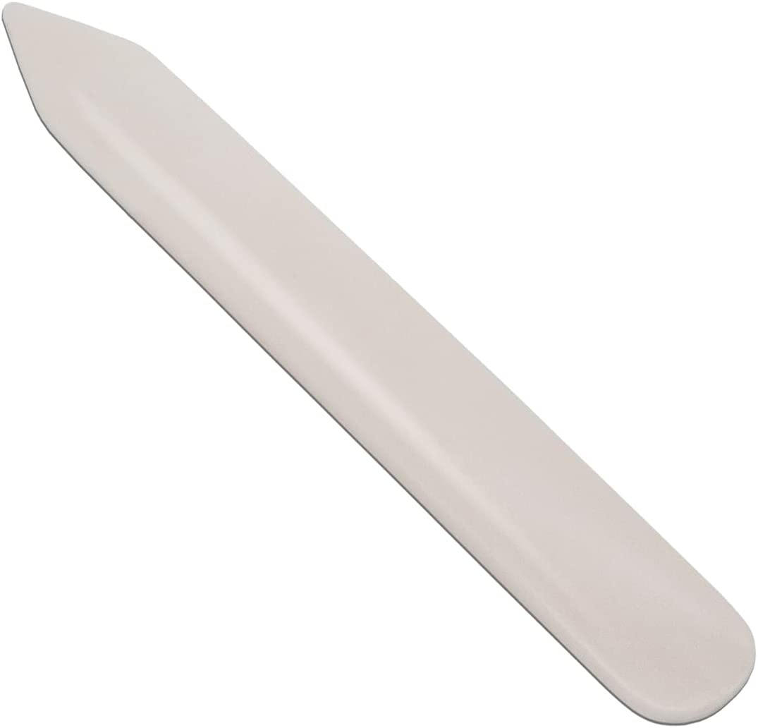 Genuine Bone Folder and Scoring Tool - 100% Real Cattle Bone, Smooth