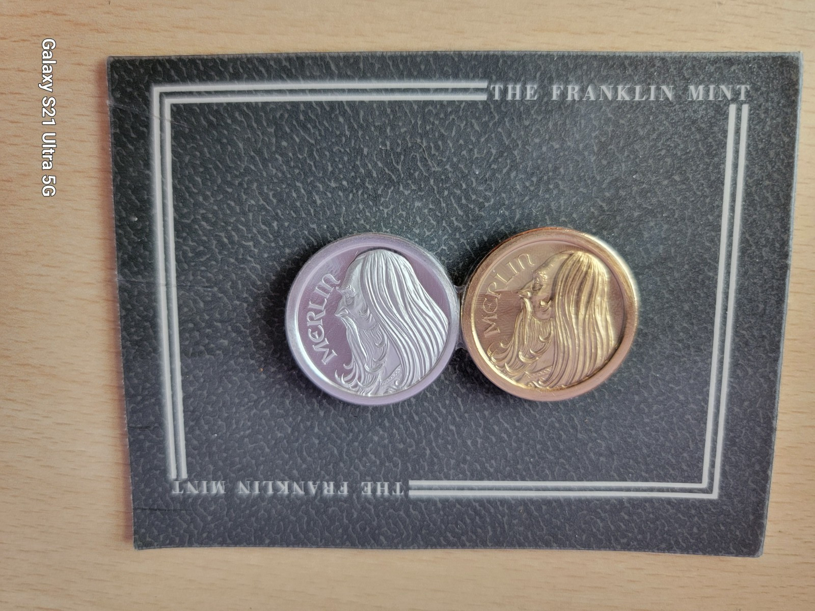 The Franklin Mint Merlin Game Coins 1988 Mint Still Sealed