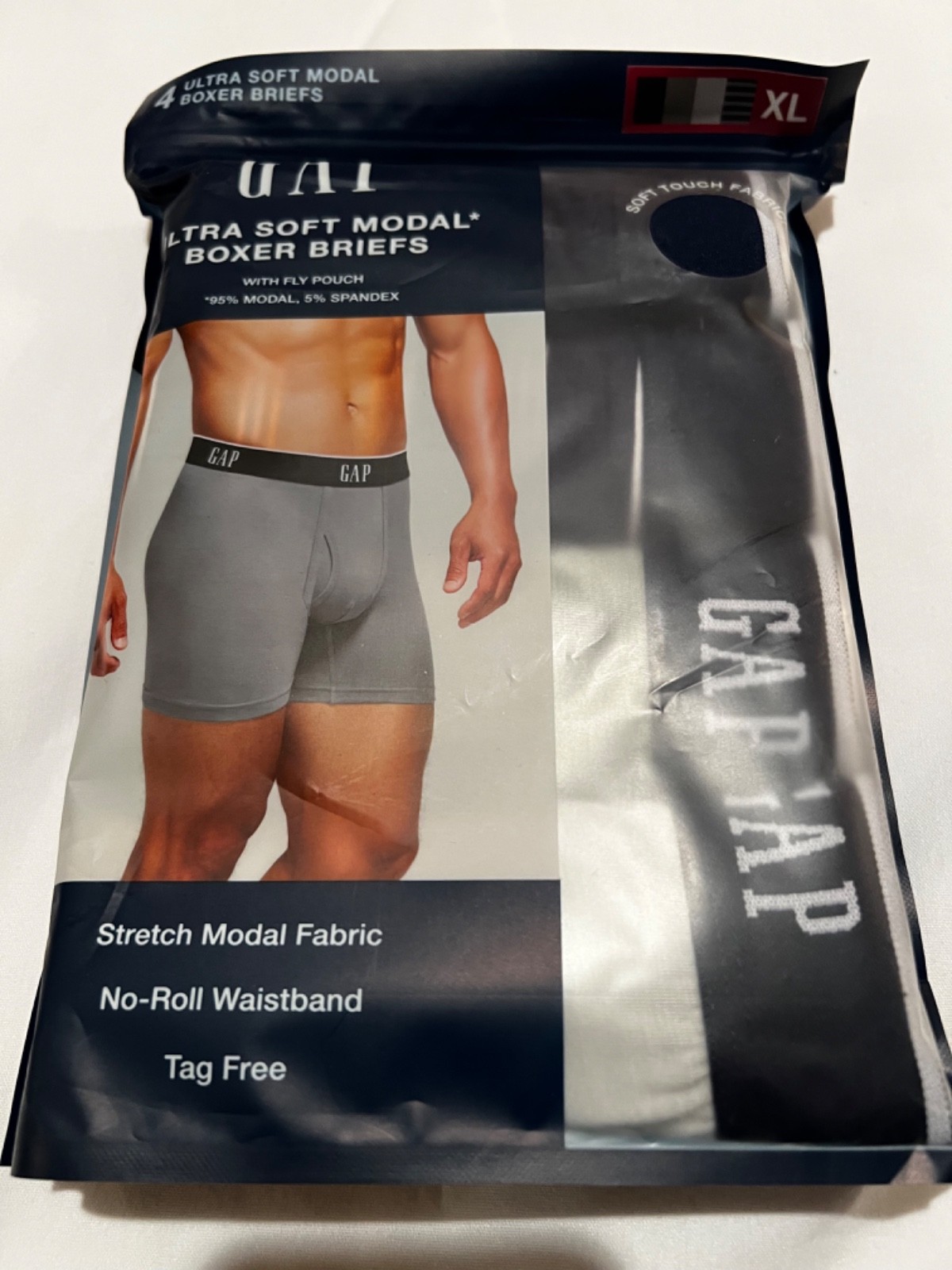 Gap Boxer Brief Grey Medium 4 Pack Ultra Soft Modal