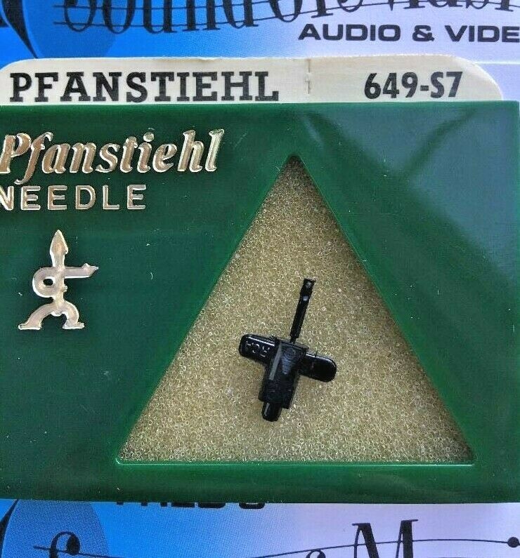 NEW  Pfanstiehl 649-S7 Sapphire Needle Stylus 649D7 Synthetic RCA n570 645 w329