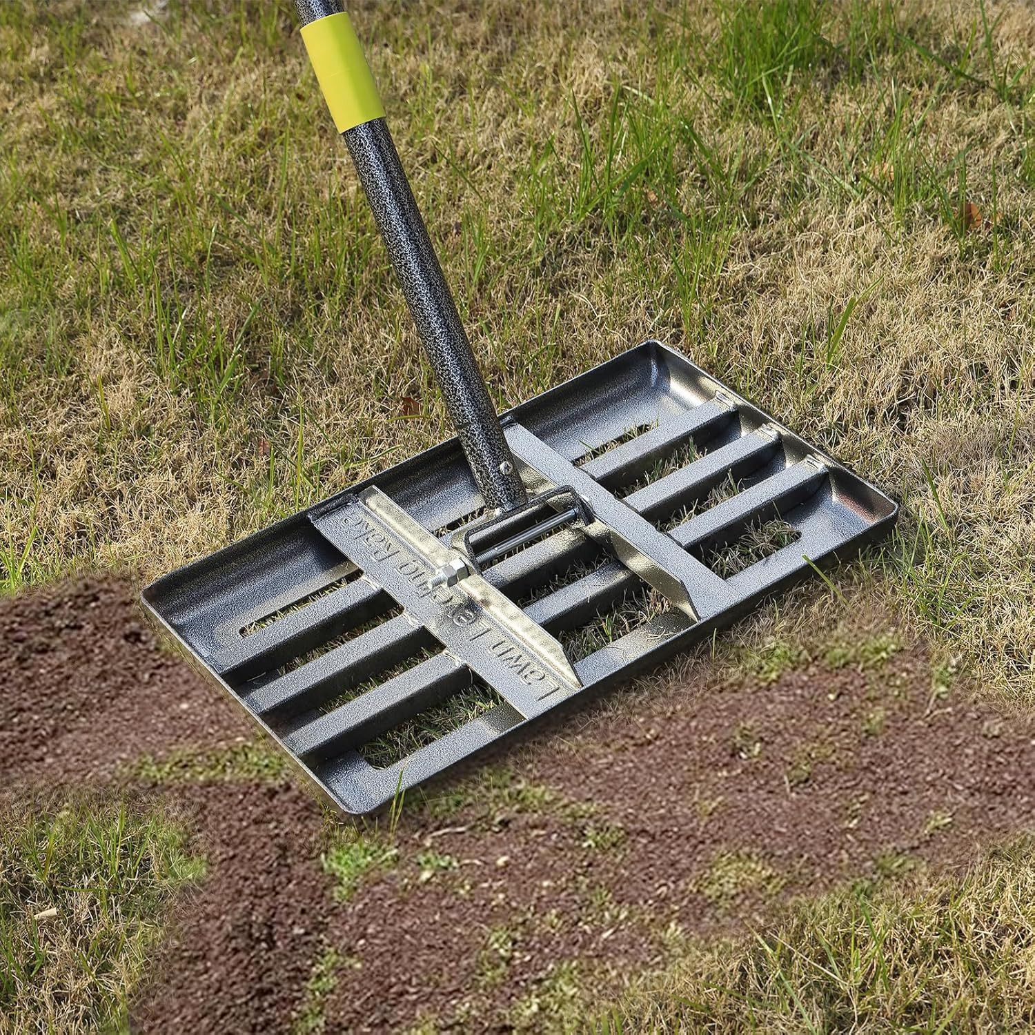 Lawn Leveling Rake | Levelawn Tool | Level Soil or Dirt Ground Surfaces Easily |