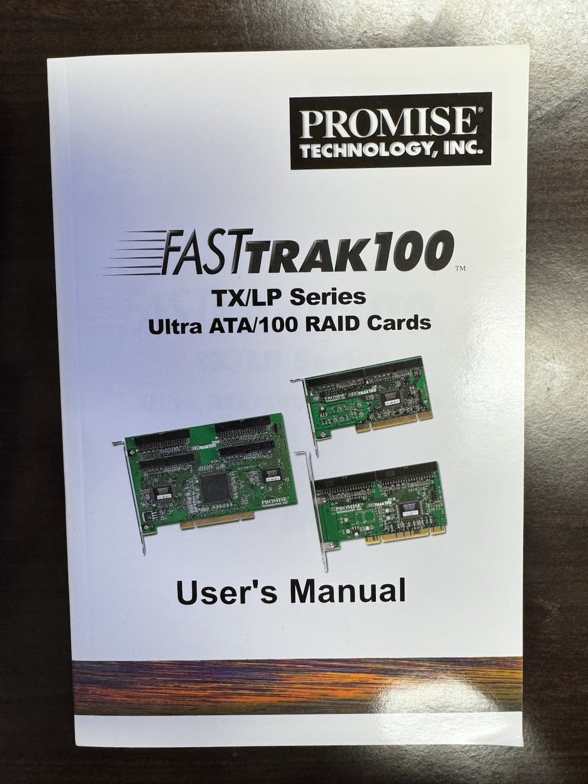 Promise Technology FastTrak100 TX/LP Ultra ATA/100 RAID User Manual Vintage MPN