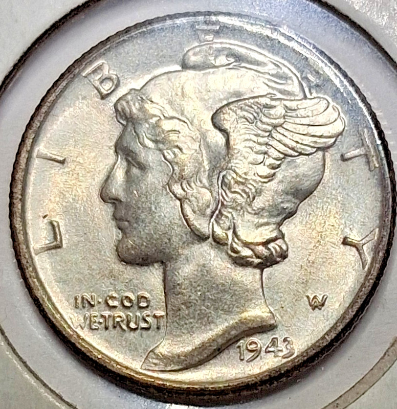1943 Mercury Dime