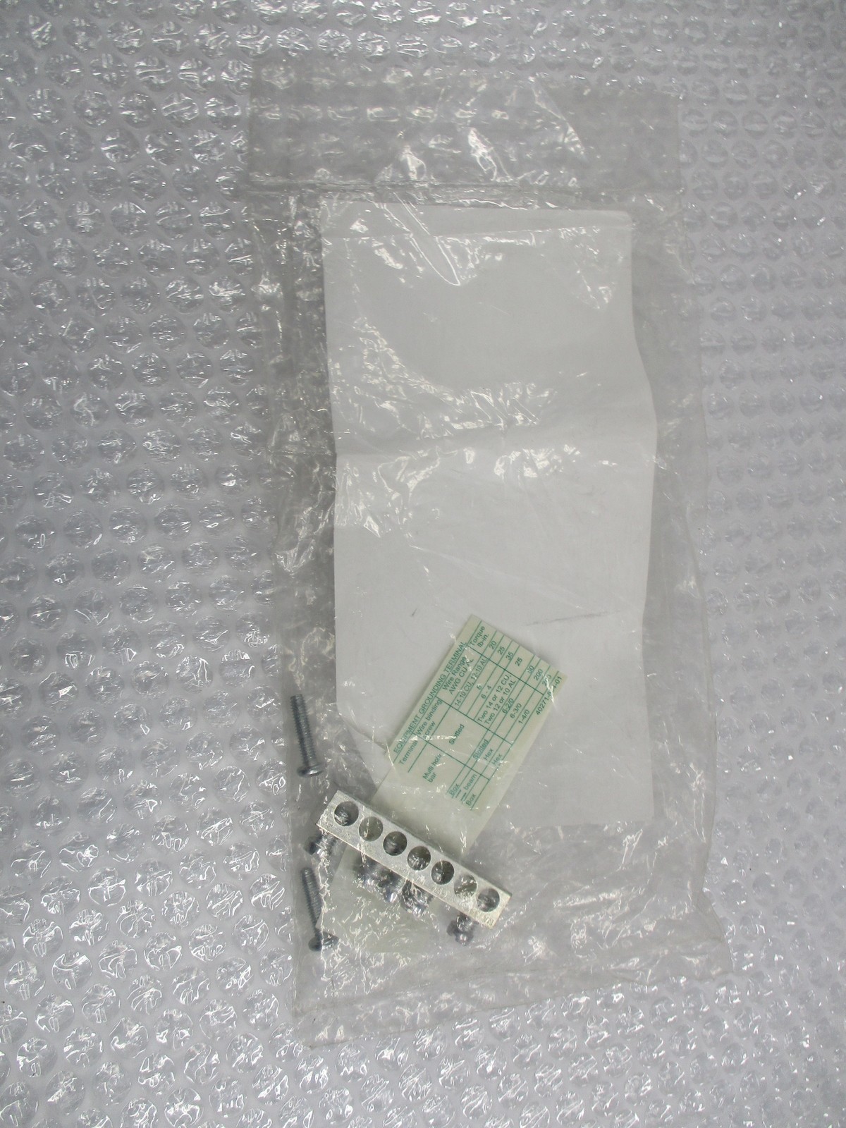 SQUARE D PK5GTA GROUNDING BAR KIT NSMP