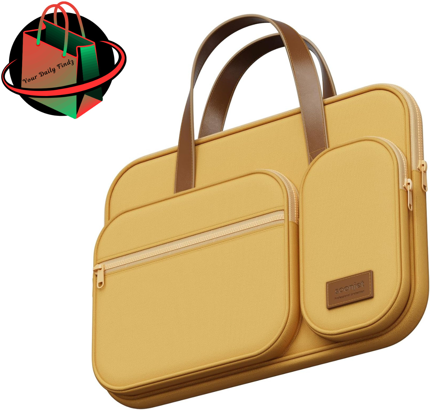 soonjet Sleek Elite, Versatile Laptop Bag: Tailored for 13 inch - 14.2 inch lapt