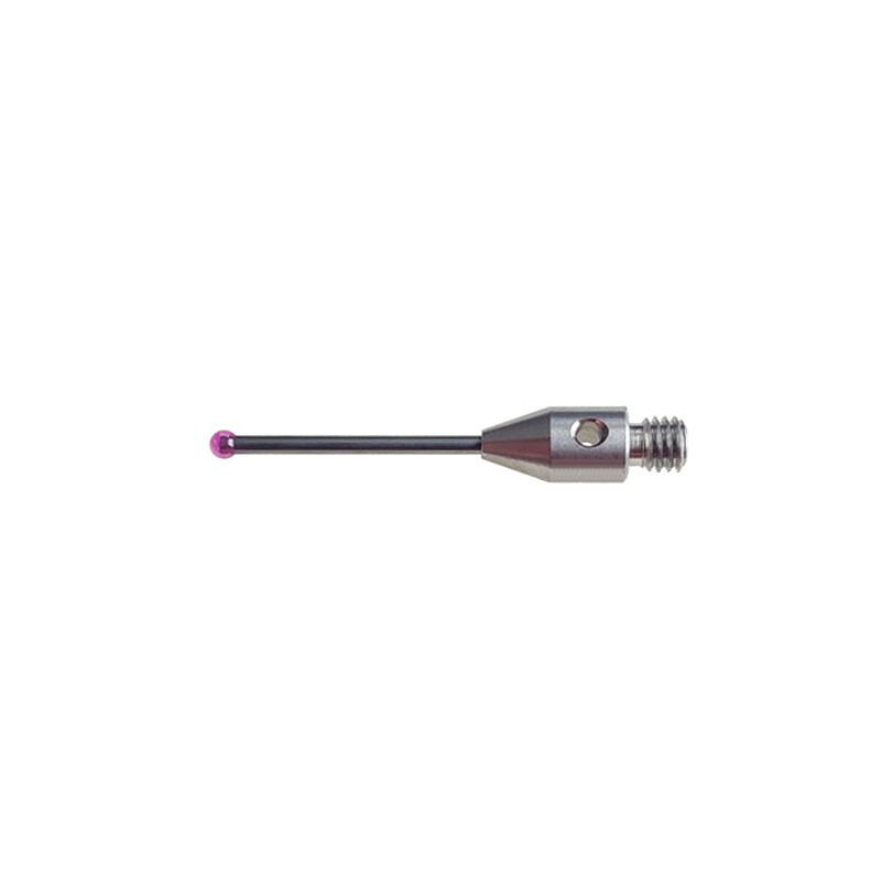 1.5mm Ruby Ball CMM Styli M3 Thread Tungsten Carbide Stem L20mm for A-5003-0050