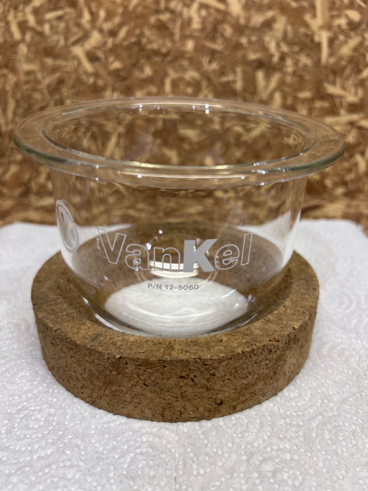 VanKel Clear Borosilicate Glass Vessel 500mL