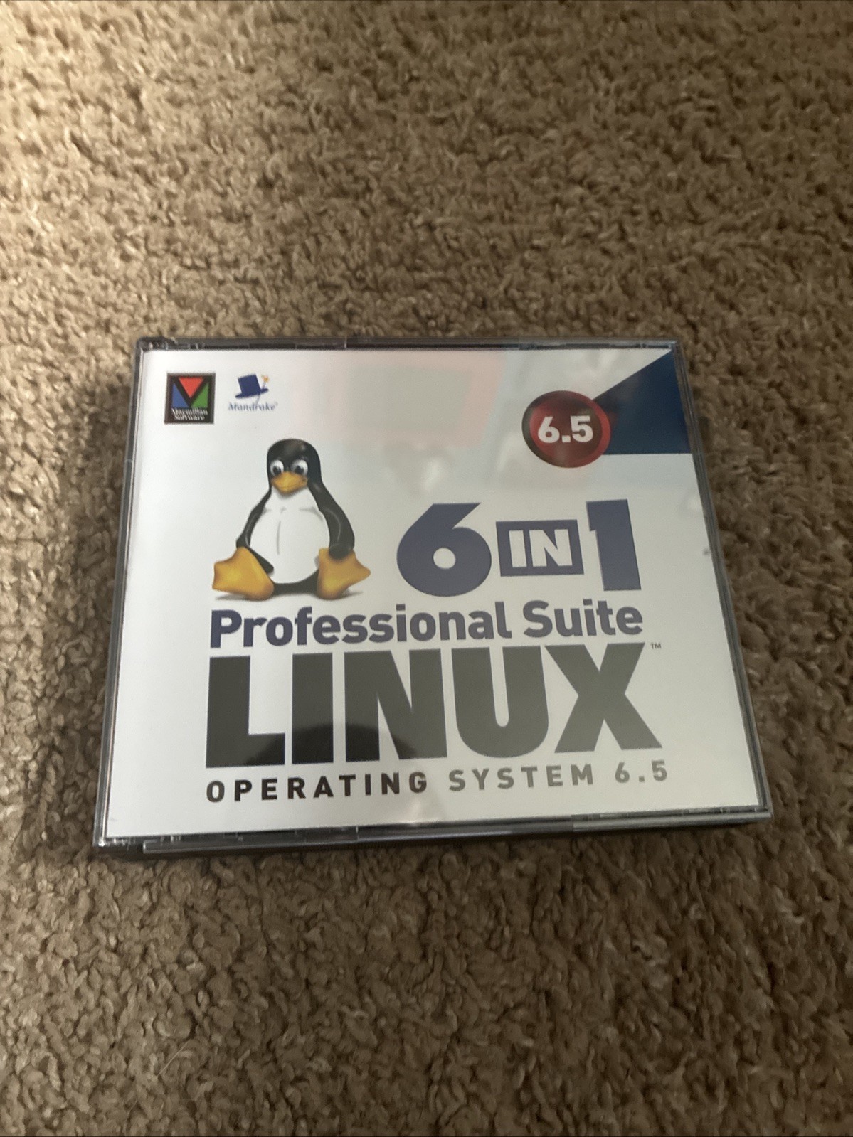 Vintage 1999 Mandrake Linux 6 (6.5) Suite Complete Operating System Set CIB