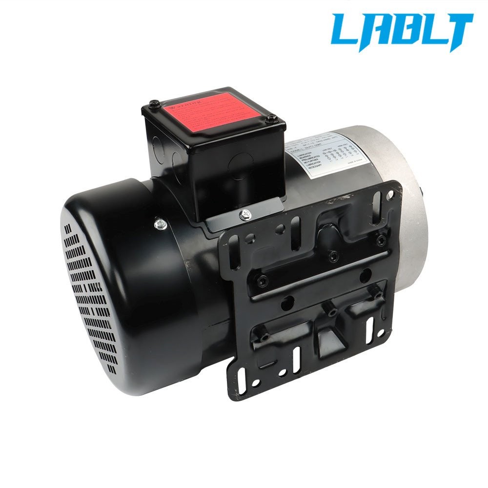 LABLT Electric Motor 2 HP Three Phase 56C Frame 1800 RPM TEFC 230 / 460 Volt