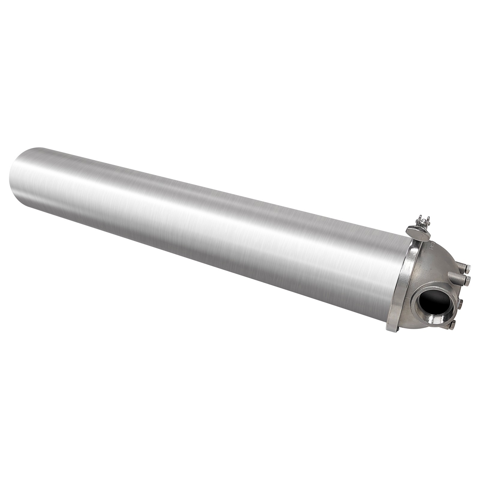 304 Stainless Steel Pressure Water Filter Housing for 30" L cartridges 1.5in NPT
