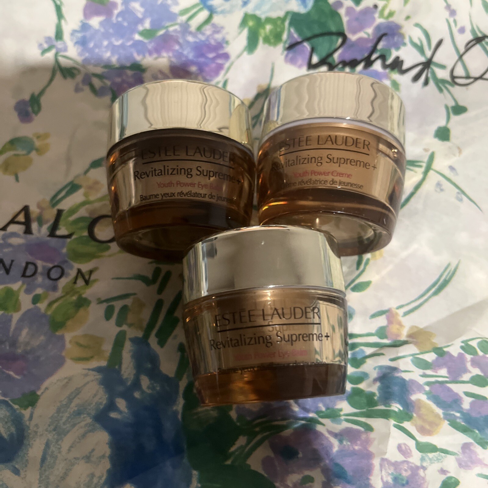 3x Estee Lauder Revitalizing Supreme+  Anti Again Eye Balm (10ml) Each