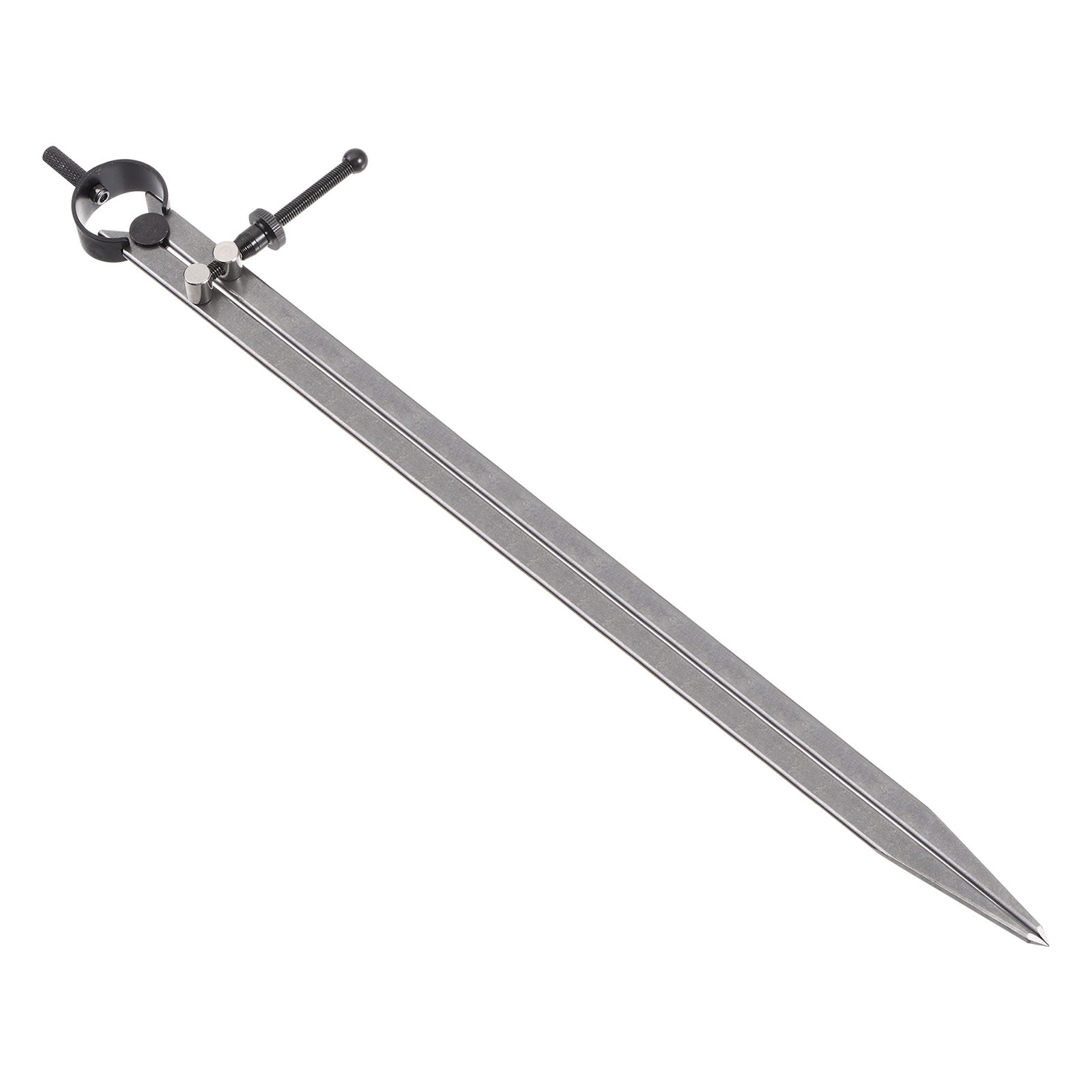 Spring Joint Caliper 20" Carbon Steel Spring Divider w Solid Nut Flat Leg