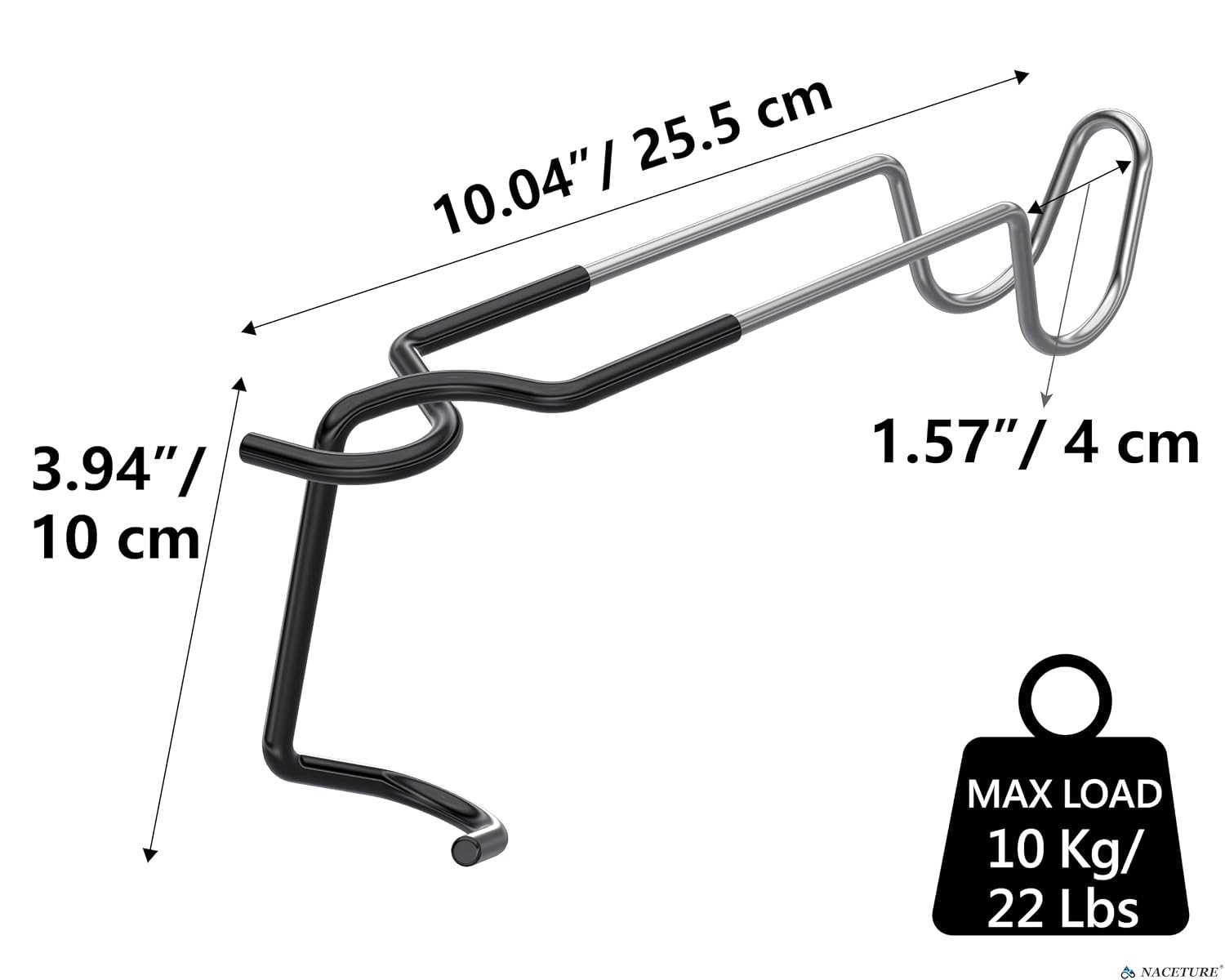 Heavy Duty Lantern Pole Hook 2 Pack Clamp On Hanger Clip Camping Light