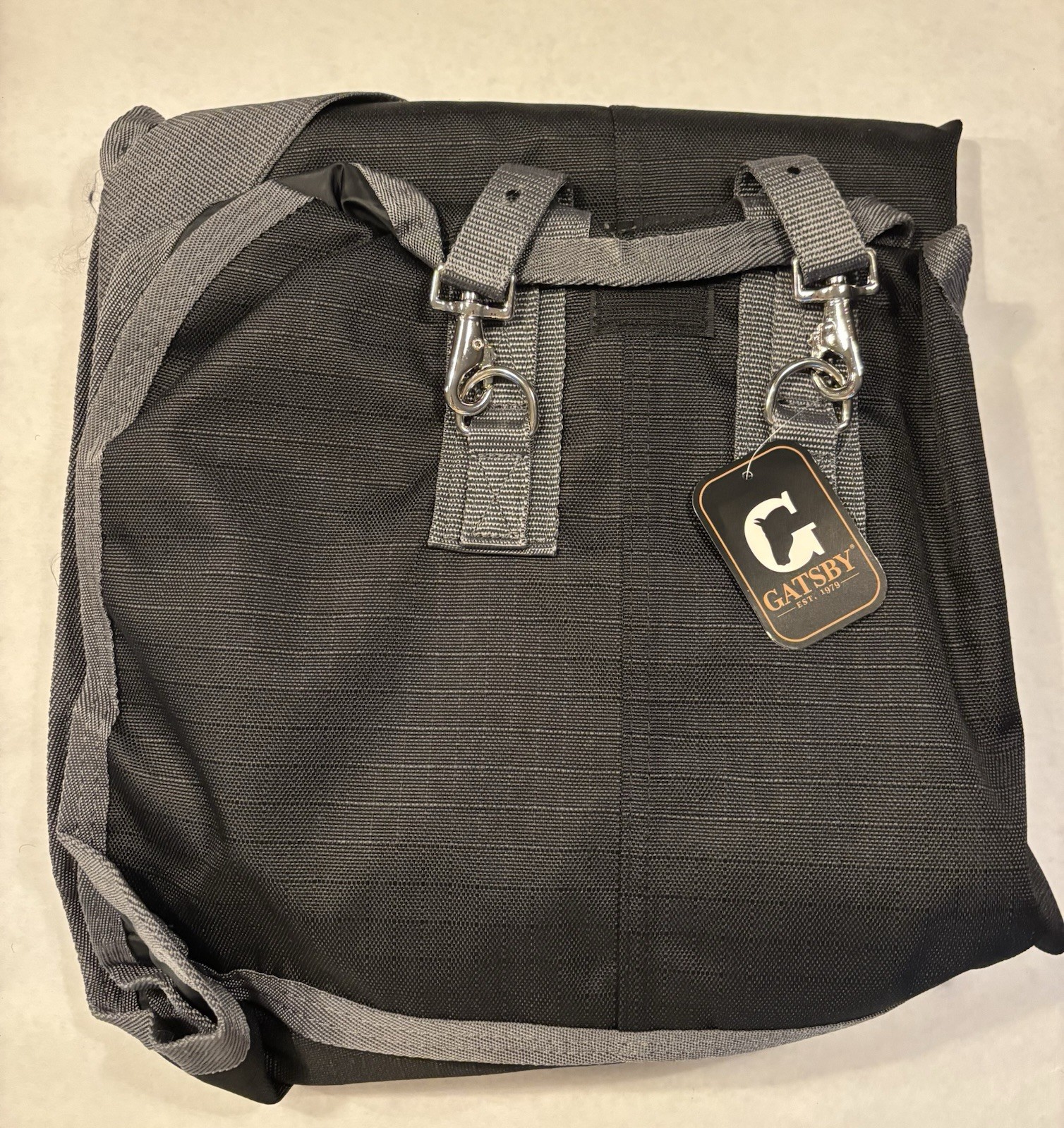 Gatsby Premium 1200D Waterproof Black Turnout Sheet  69 & zipper storage bag.