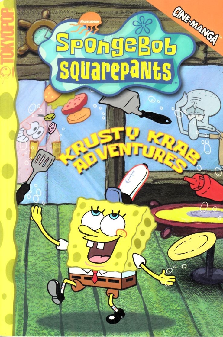 Spongebob Squarepants Krusty Krab Adv. Cine-Manga GN (2003) VF (8.0) Tokyopop