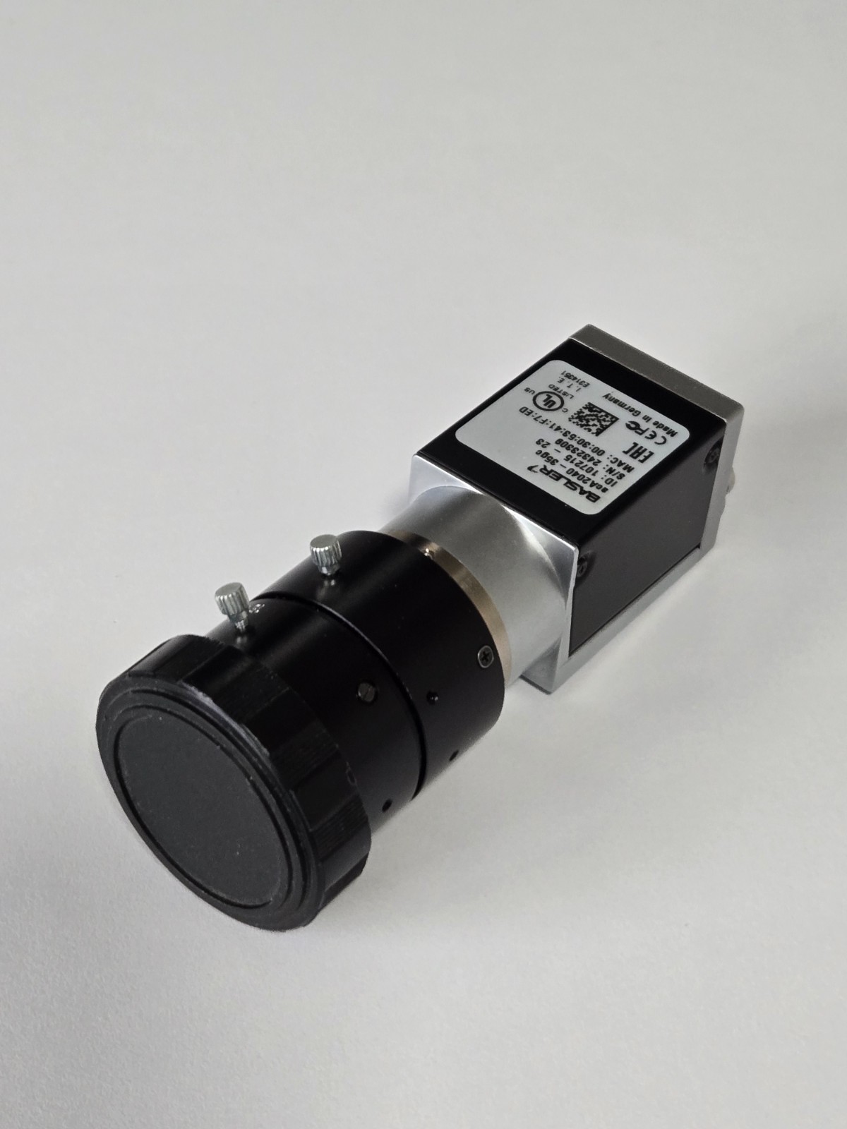 Basler acA2040-35gc Industrial Camera w/ Tamron M118FM06 6mm Fixed Focal Lens