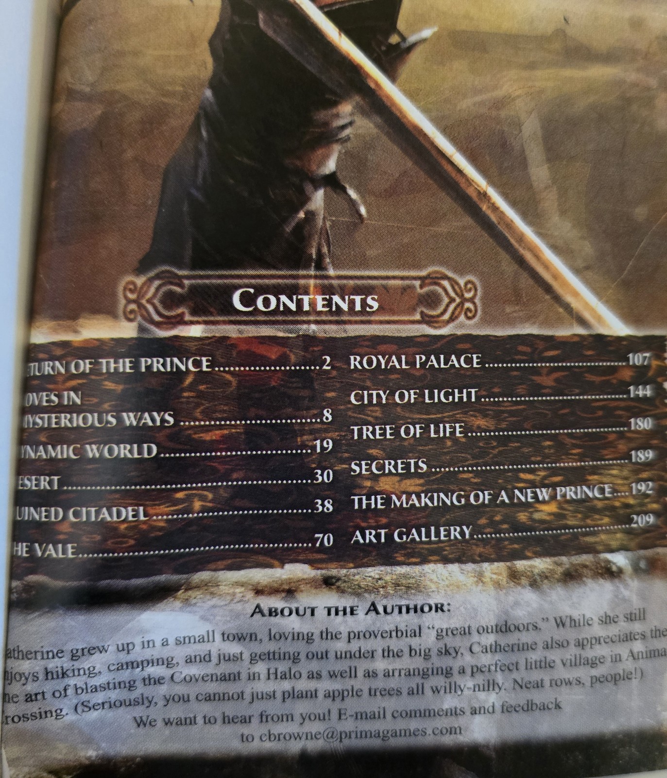 Book Strategy Guide Prince Of Persia Collectors Edition With Art Print...