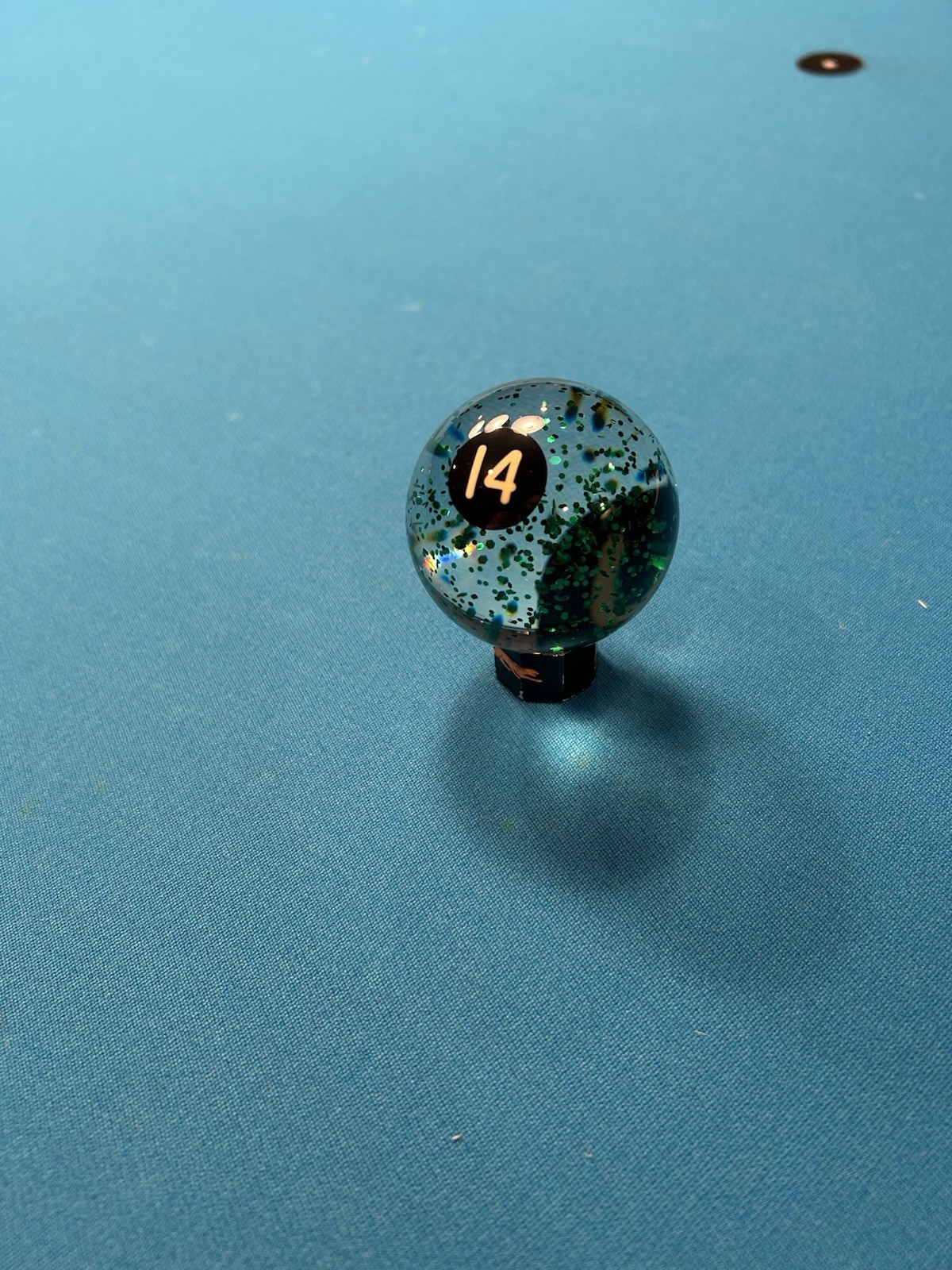 Glitter Individual Pool Ball Fourteen / 14 Ball