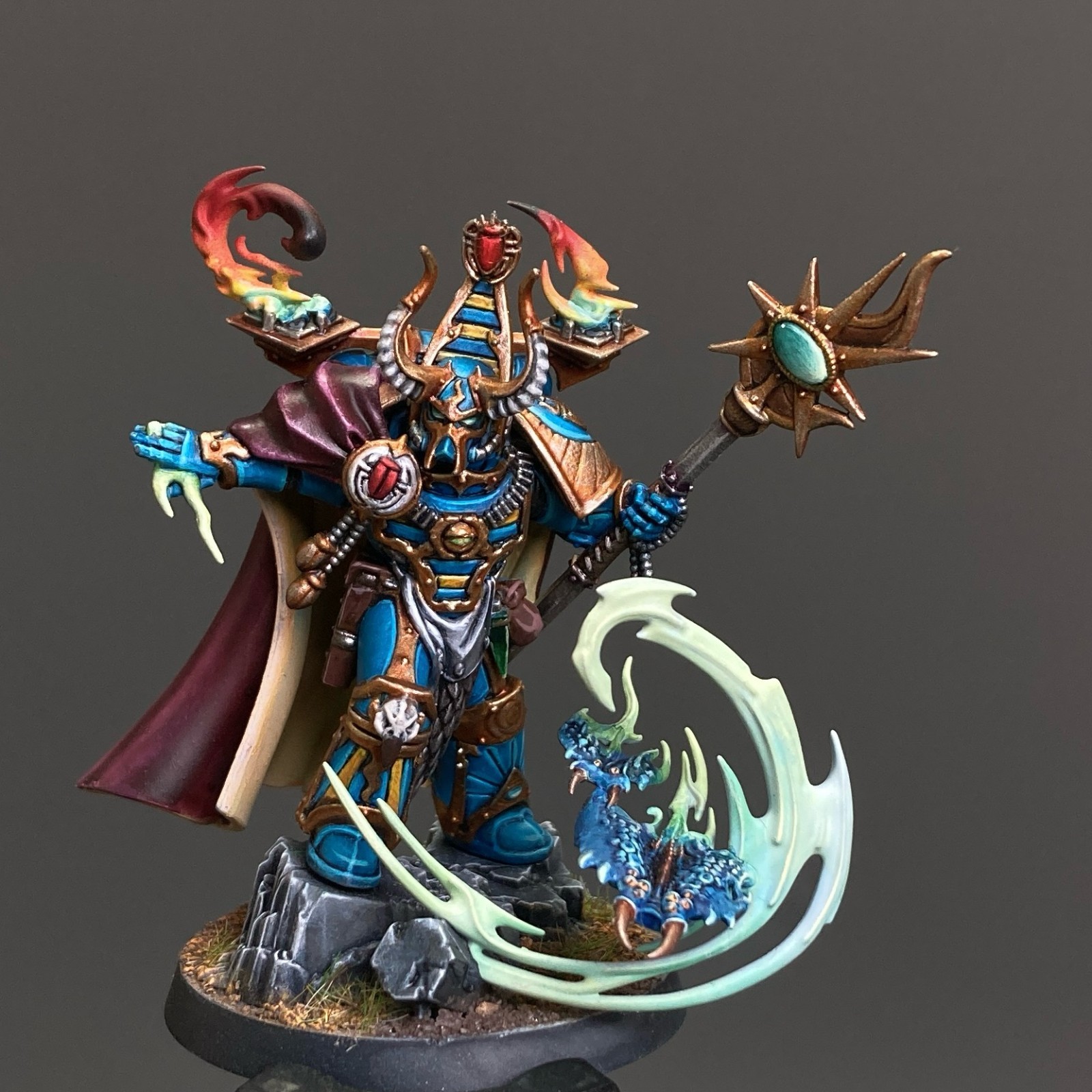 Thousand Sons Infernal Master Commission Warhammer 40k Pro Painted Miniature