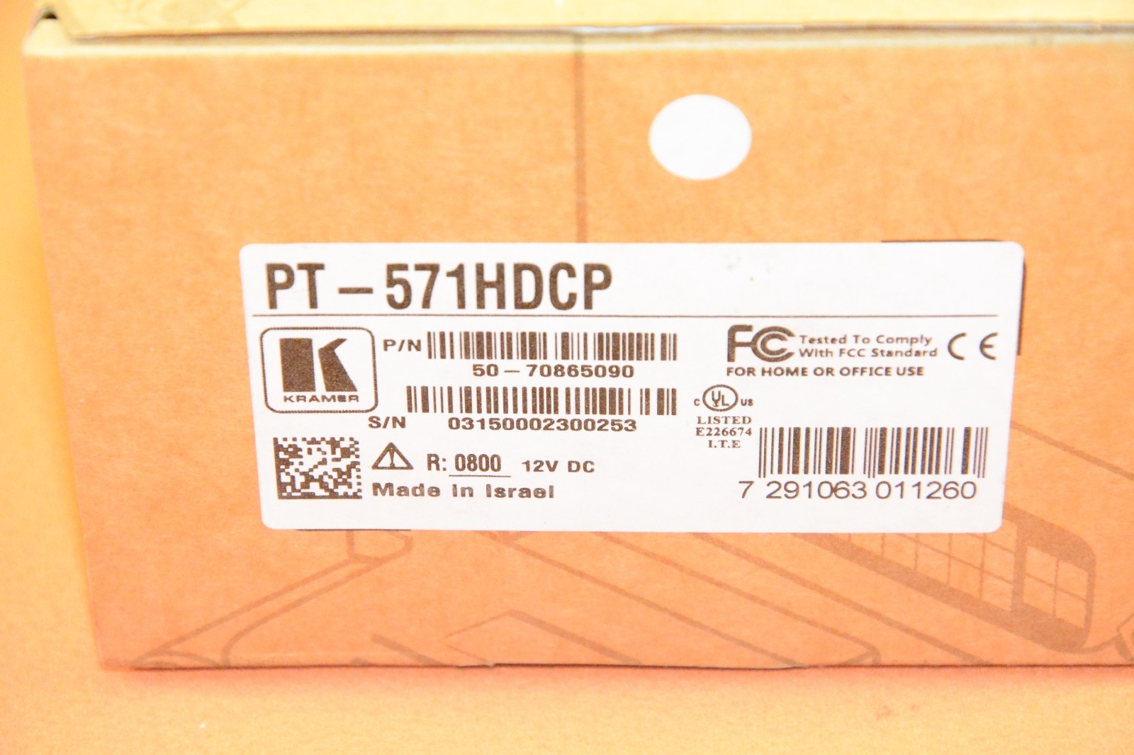 Kramer Electronics PT-571HDCP Compact Transmitter
