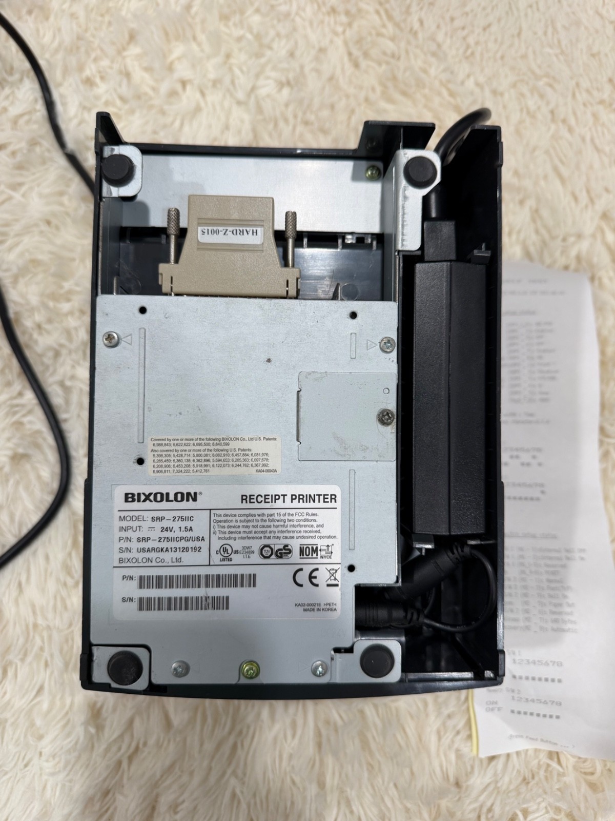 Bixolon SRP 275IIC (comes with Ethernet adapter)