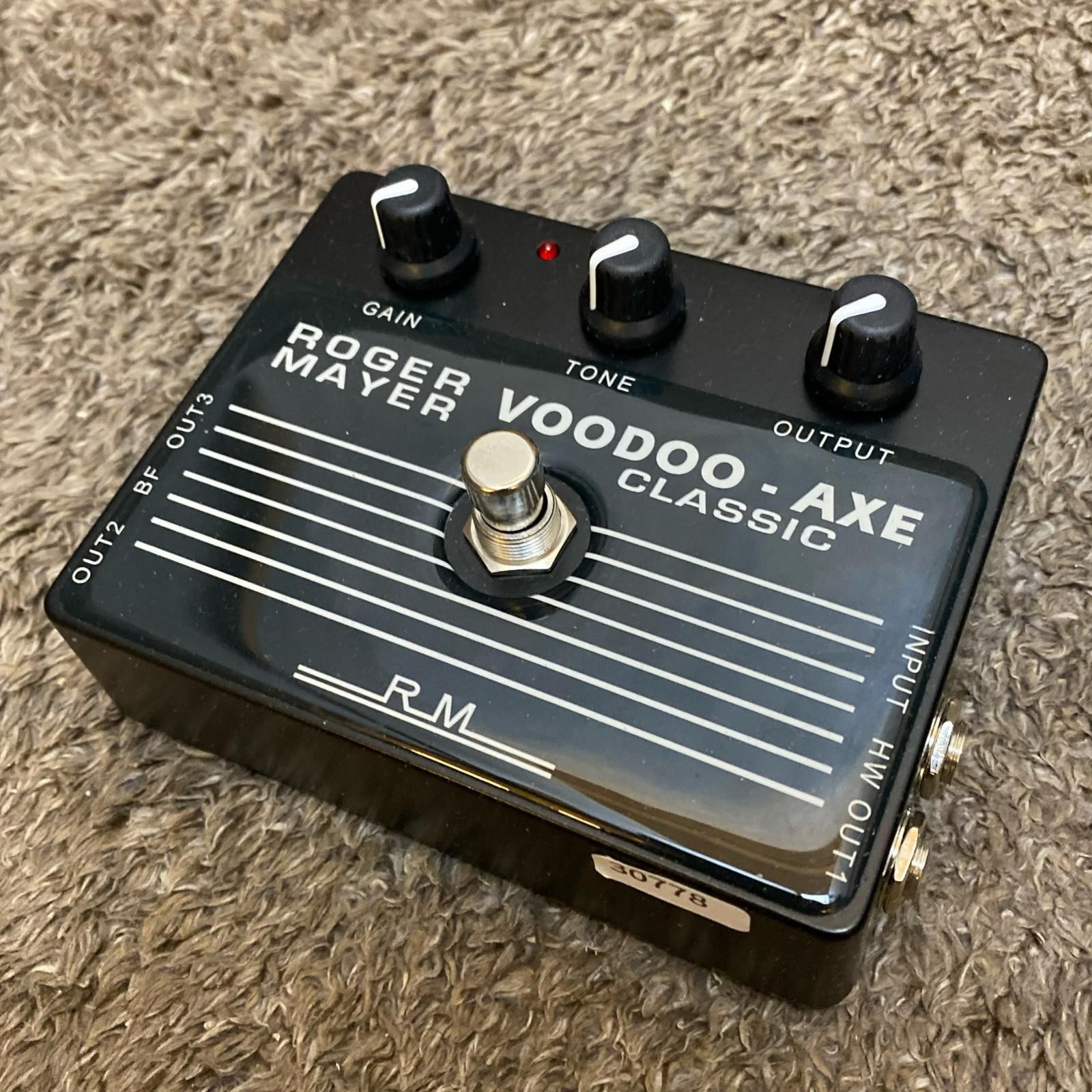 Roger Mayer VOODOO-AXE CLASSIC Effects Pedal Used