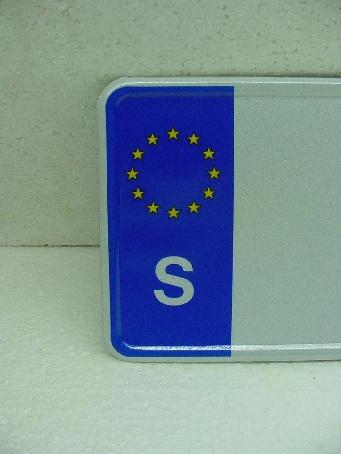 S Sweden custom european car license plate tag saab volvo class x country turbo