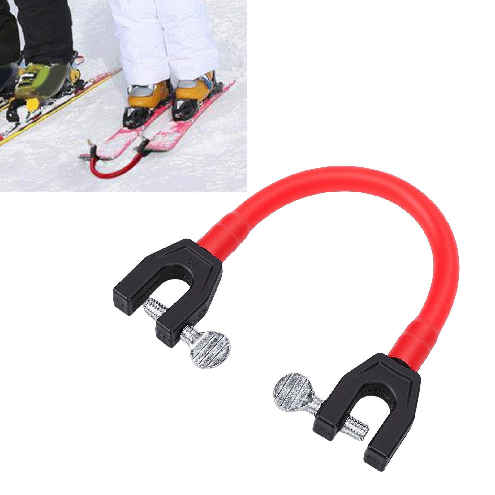 Portable Ski Tip Connector For Beginners Speed Control NKRJ