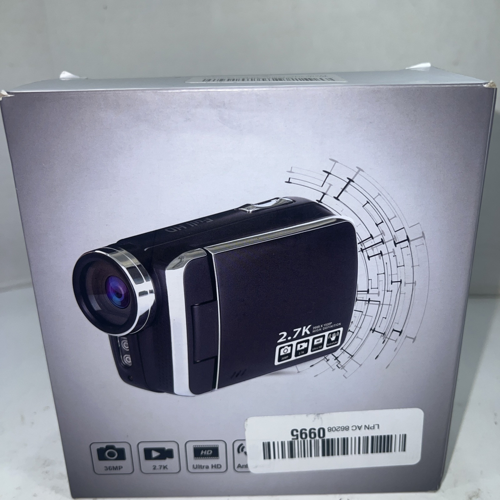 Weochi Video Camera Camcorder FHD 2.7K Digital Easy To Operate Camera Only